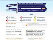 Tablet Screenshot of encontrasertaozinho.com.br